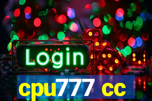 cpu777 cc