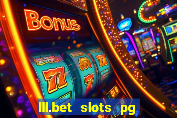 lll.bet slots pg online games