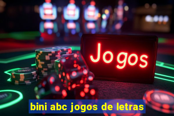 bini abc jogos de letras