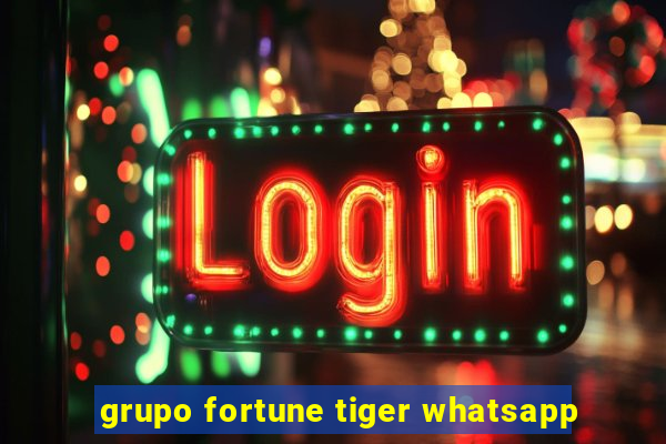 grupo fortune tiger whatsapp