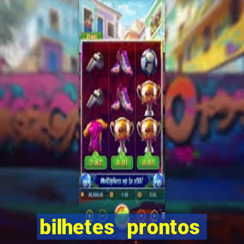 bilhetes prontos futebol hoje