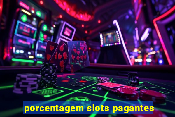 porcentagem slots pagantes