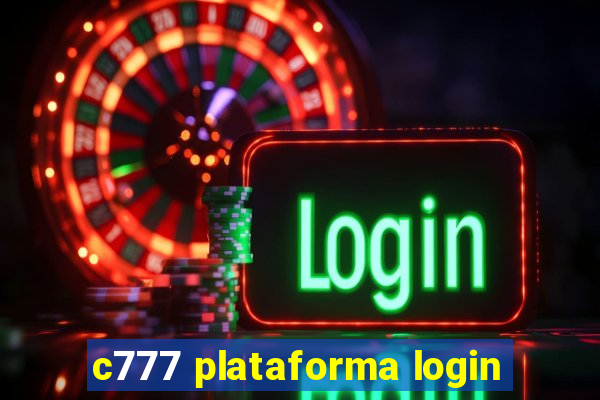 c777 plataforma login