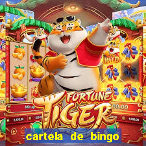 cartela de bingo cha de panela