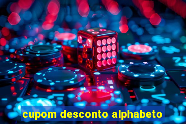 cupom desconto alphabeto