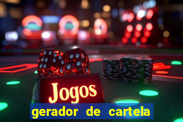 gerador de cartela de bingo para chá de bebê